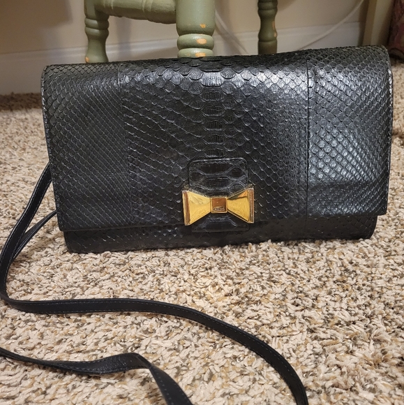 Chloé Python Handbag - Picture 1 of 9